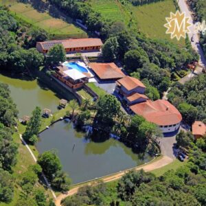 Vista aérea da Fazenda Maranatha