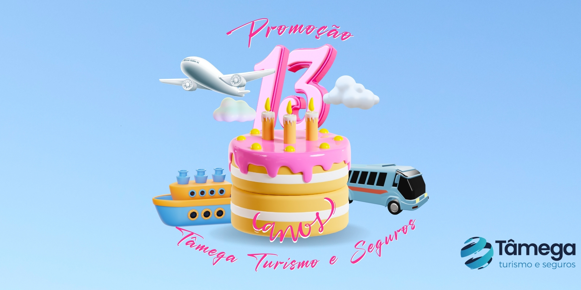 Promoção Tâmega Turismo e Seguros – 13 anos!